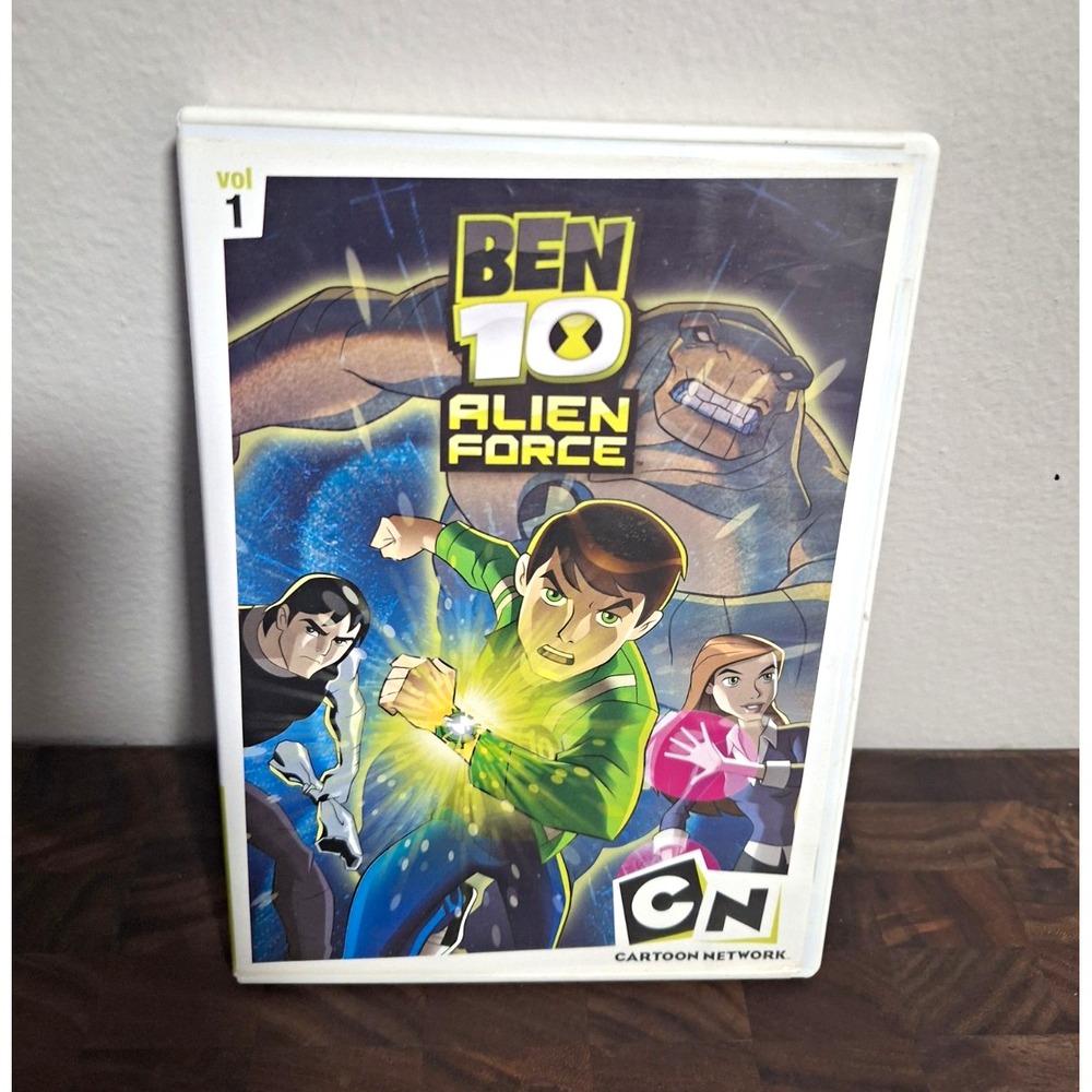 Ben 10 Alien Force Vol 1 DVD Cartoon Network Animated Series 5 Episodes